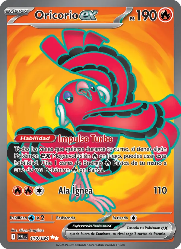 Oricorio ex (PFL 110)