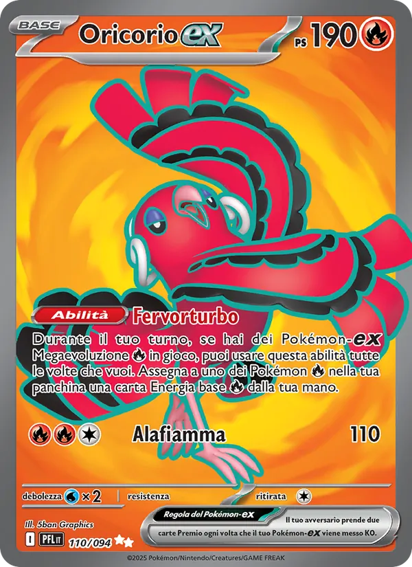Oricorio ex (PFL 110)