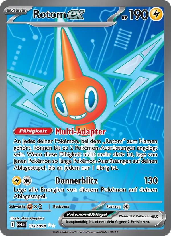 Rotom ex (PFL 111)