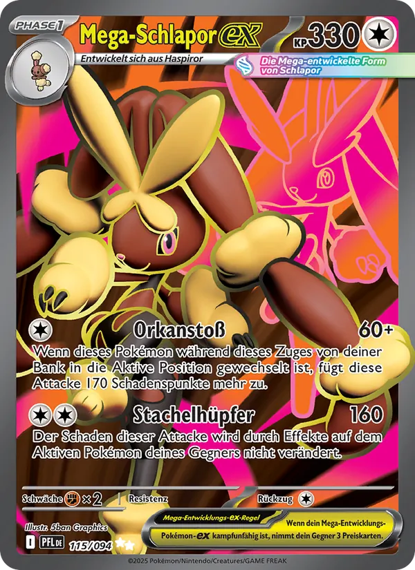 Mega Schlapor ex (PFL 115)