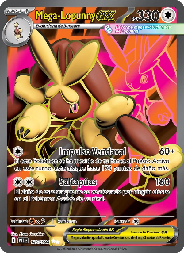 Mega Lopunny ex (PFL 115)