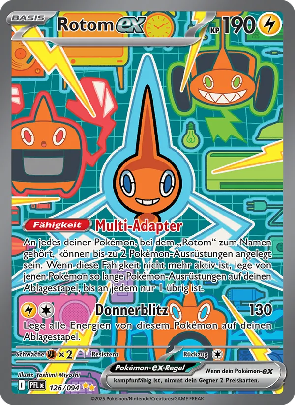 Rotom ex (PFL 126)