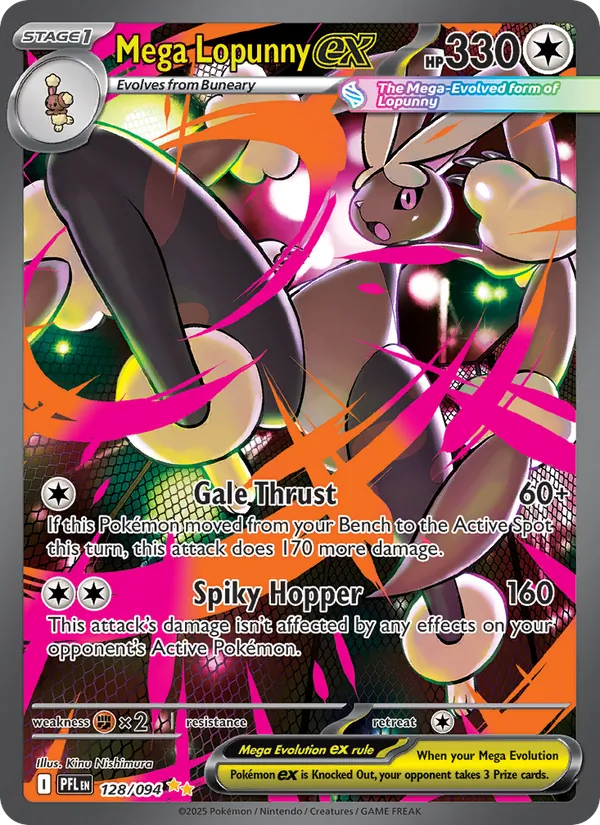 Mega Lopunny ex (PFL 128)