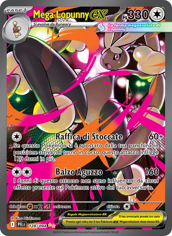 Mega Lopunny ex (PFL 128)