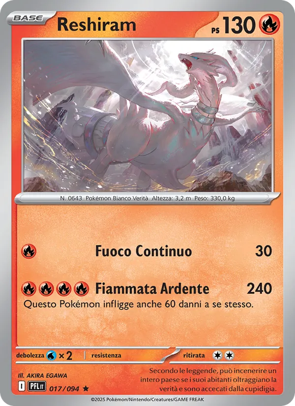 Reshiram (xPFL 017)