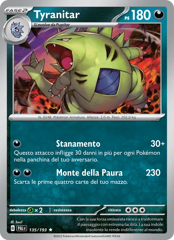 Tyranitar (PAL 135)