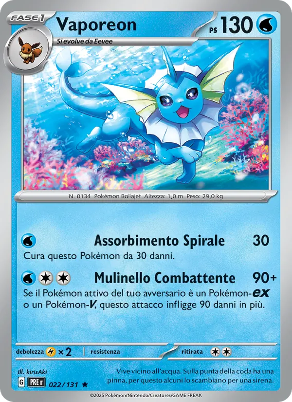 Vaporeon (xPRE 022)