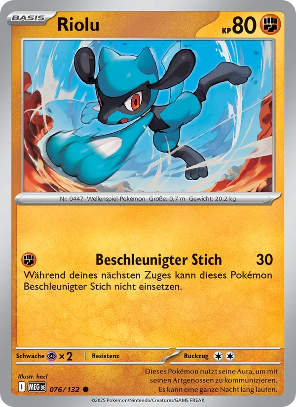 Riolu (xMEG 076)