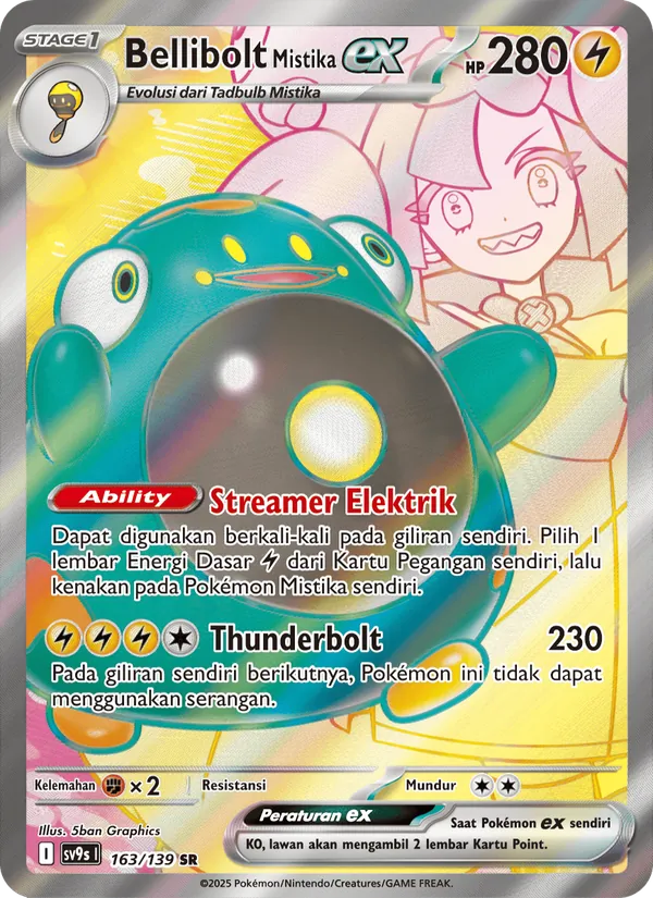 Iono's Bellibolt ex (SV9s 163)