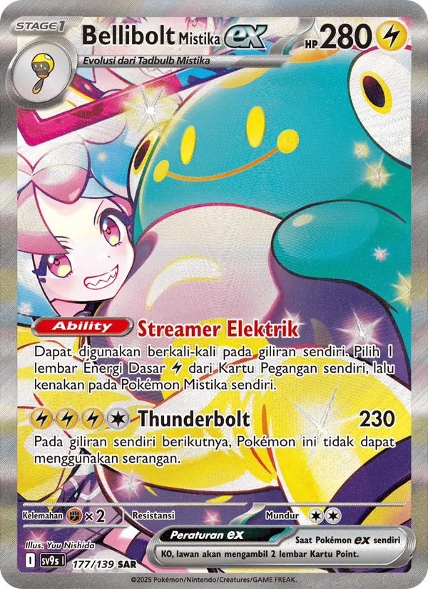 Iono's Bellibolt ex (SV9s 177)