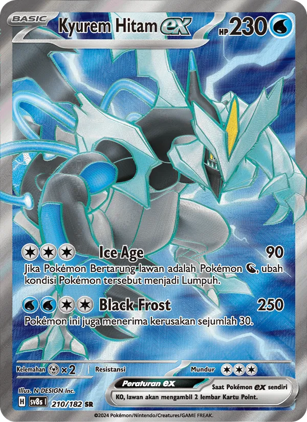 Black Kyurem ex (SV8s 210)