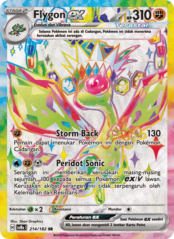 Flygon ex (SV8s 214)