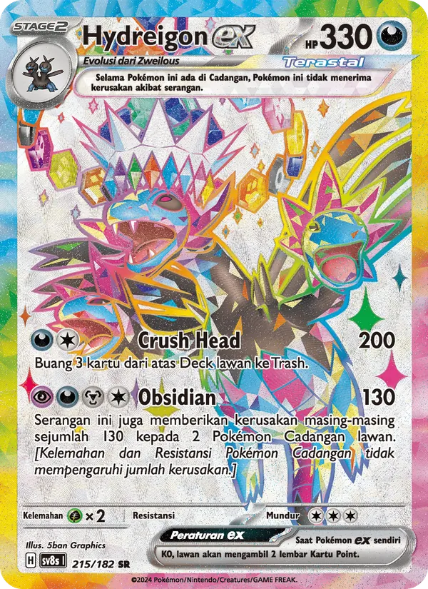 Hydreigon ex (SV8s 215)