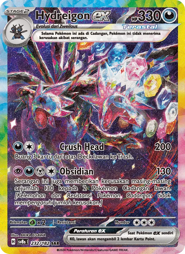 Hydreigon ex (SV8s 232)