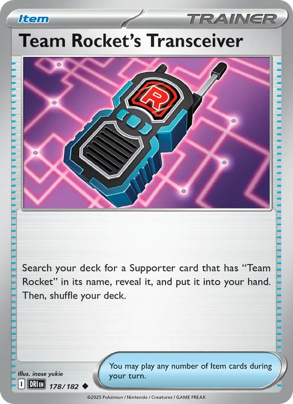 Team Rocket's Transceiver (PPS8 DRI 178)