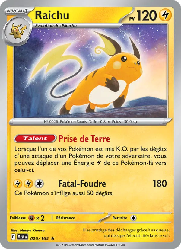 Raichu (MEW 026)
