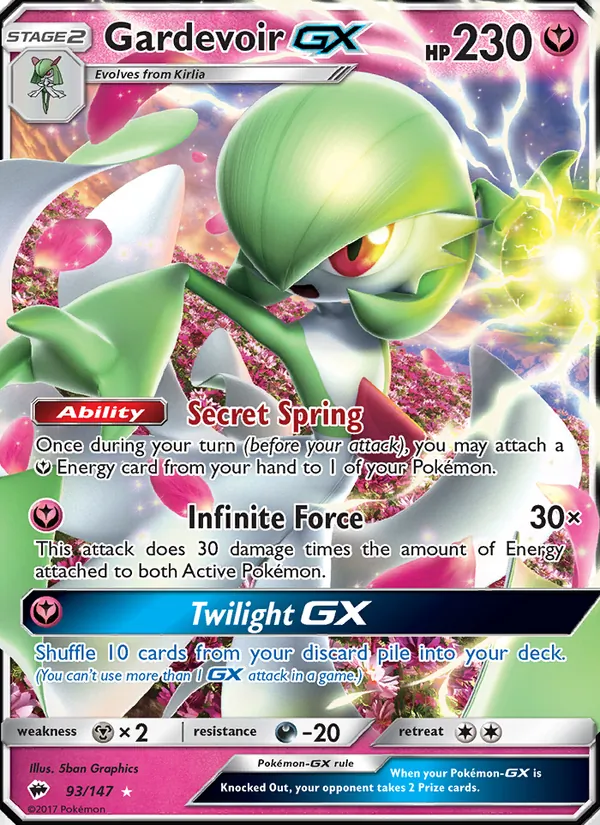 Gardevoir GX (WCD17 BUS 93)