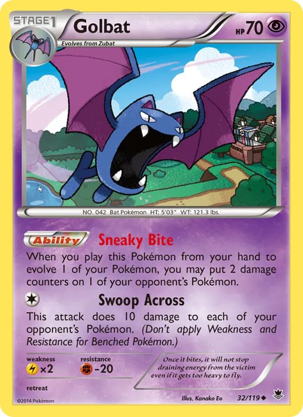 Golbat (WCD15 PHF 32)