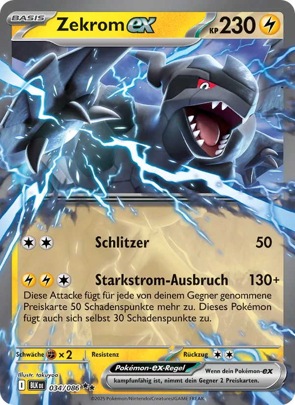 Zekrom ex (xBLK 034)