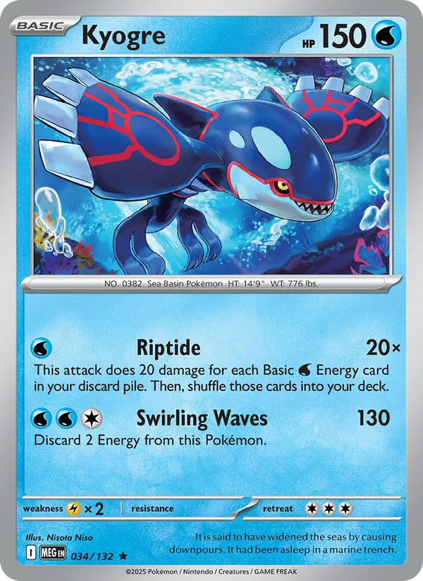 Kyogre (xMEG 034)