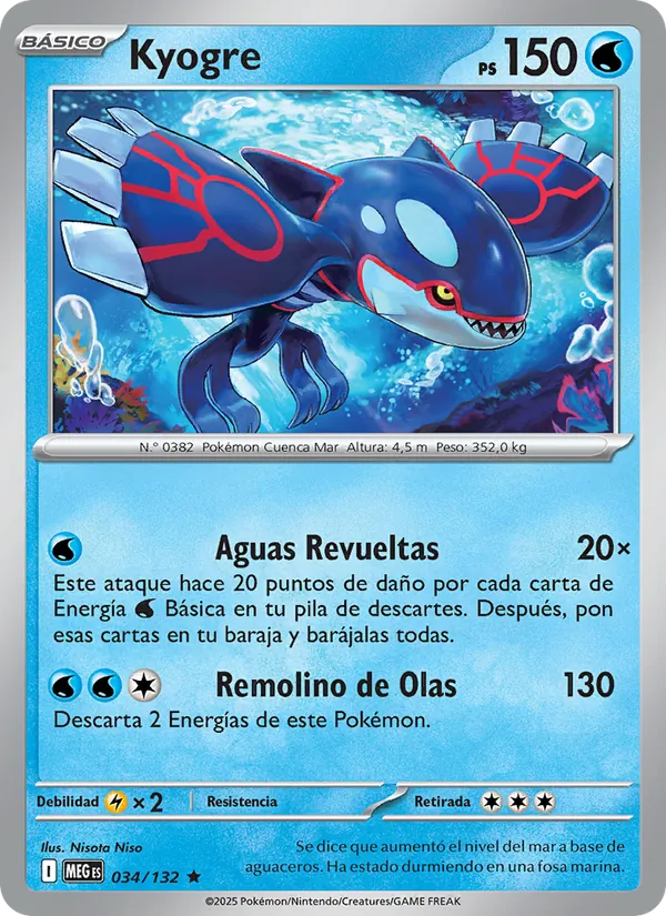 Kyogre (xMEG 034)