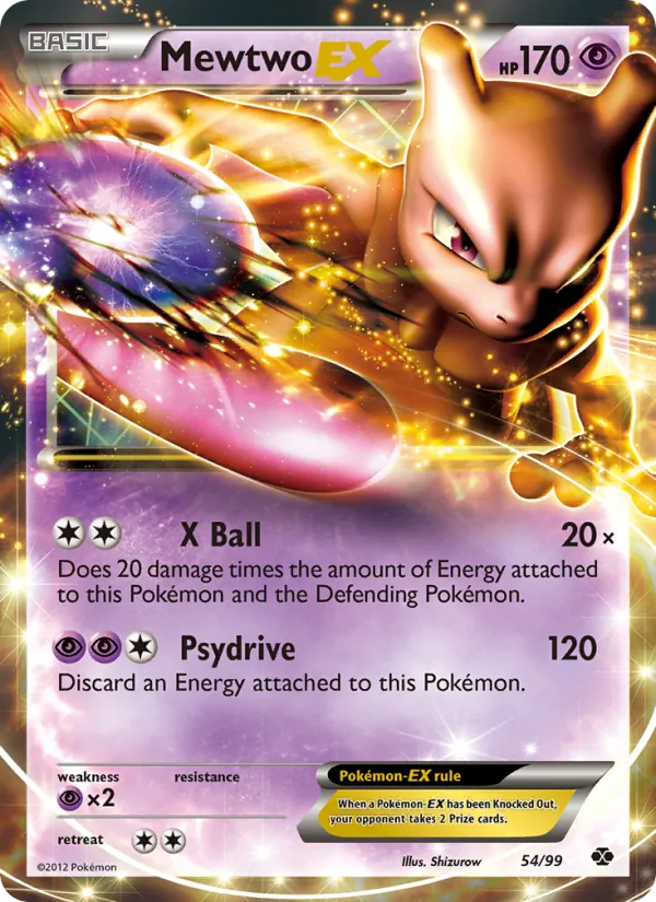 Mewtwo EX (WCD12 NXD 54)