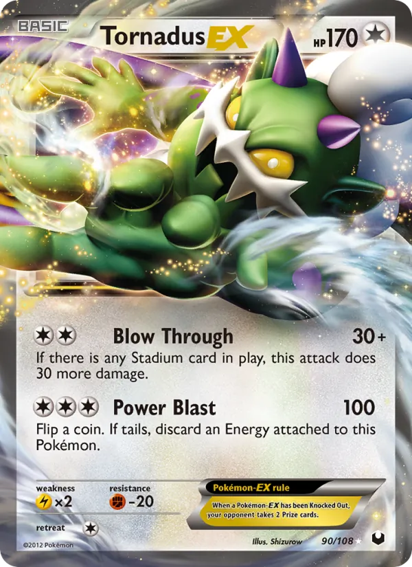 Tornadus EX (WCD12 DEX 90)