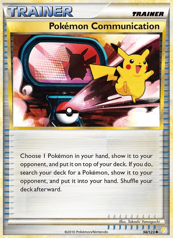 Pokémon Communication (WCD10 HS 98)