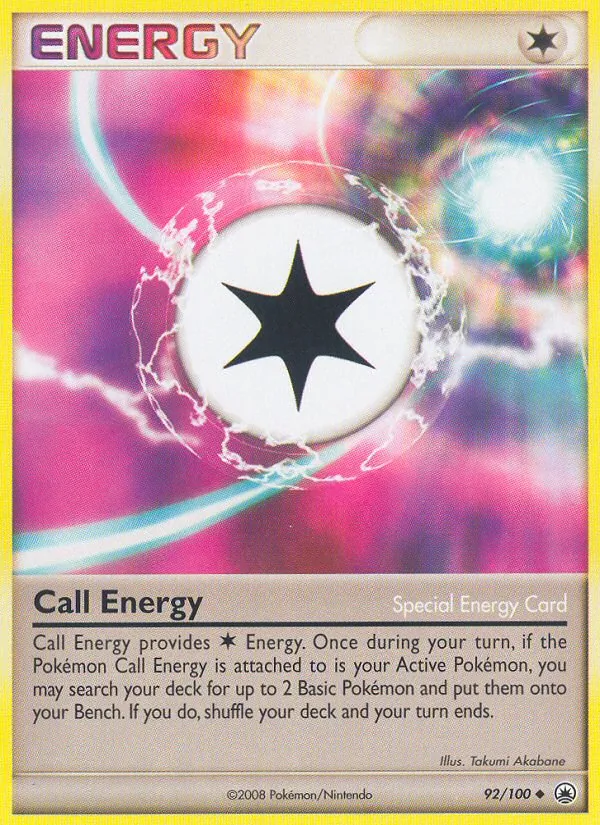 Call Energy (WCD10 MD 92)