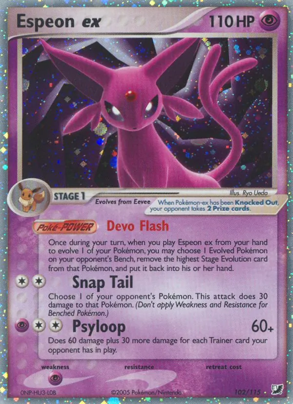 Espeon ex (WCD06 UF 102)