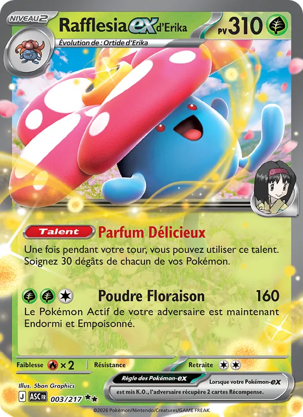 Erika's Vileplume ex (ASC 003)