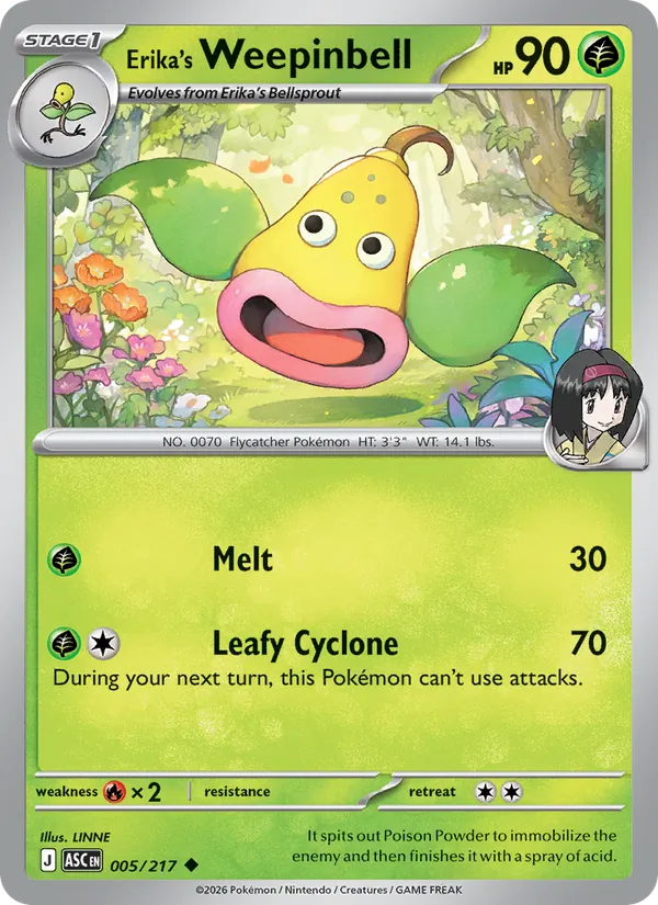 Erika's Weepinbell (ASC 005)
