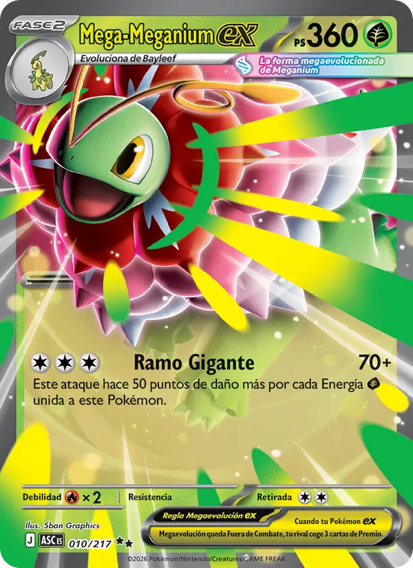 Mega Meganium ex (ASC 010)