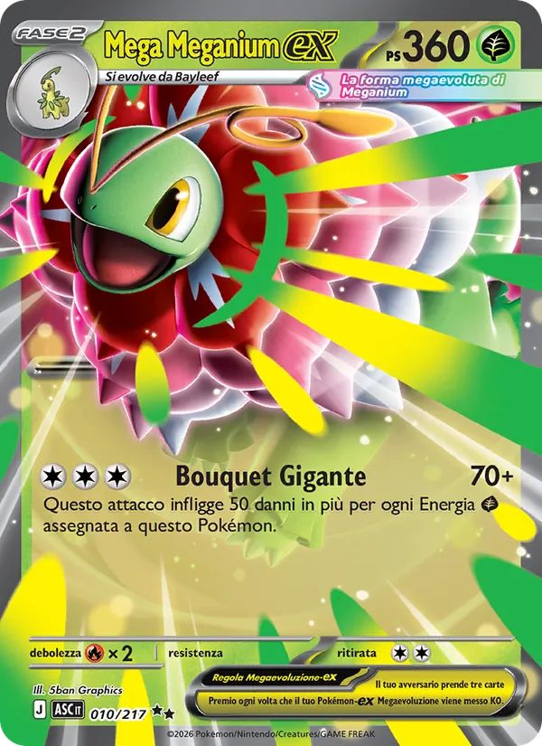 Mega Meganium ex (ASC 010)