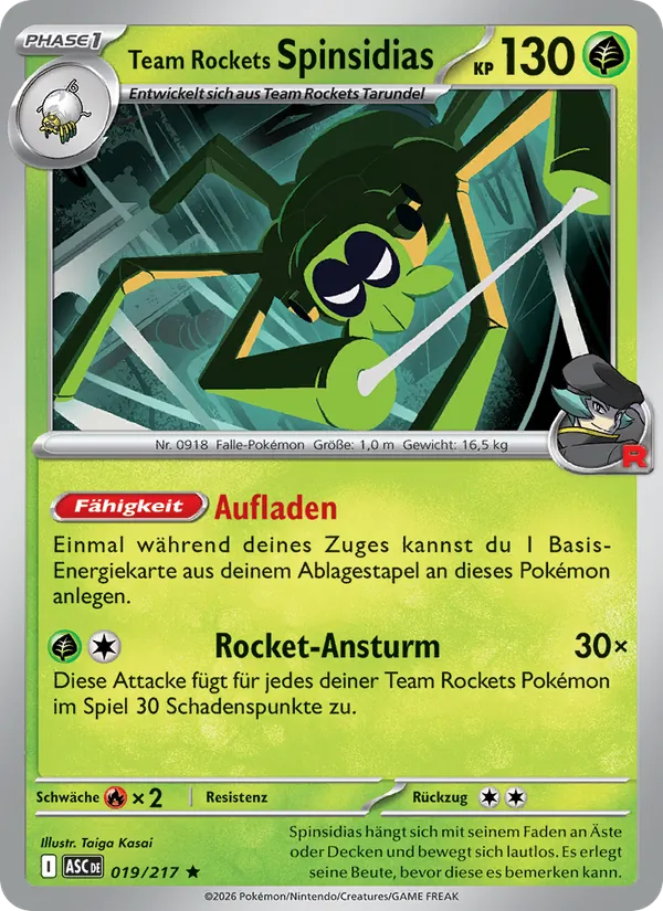 Team Rockets Spinsidias (ASC 019)