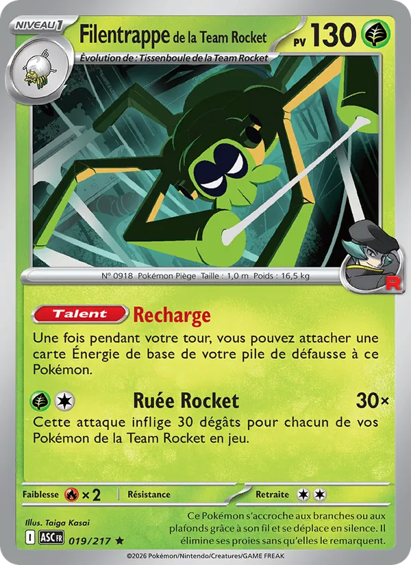 Team Rocket's Spidops (ASC 019)