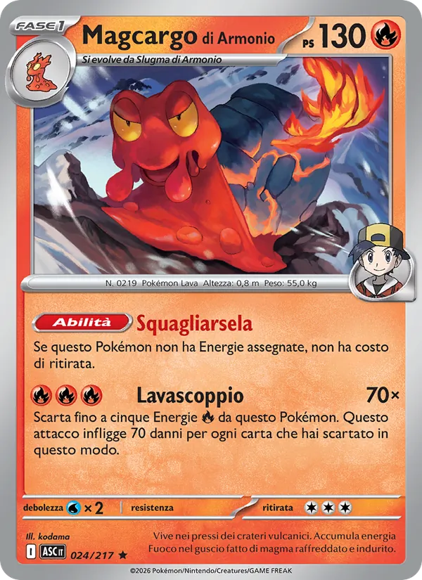 Magcargo di Armonio (ASC 024)
