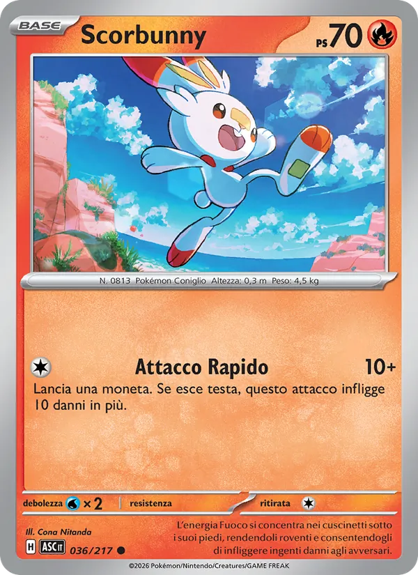 Scorbunny (ASC 036)