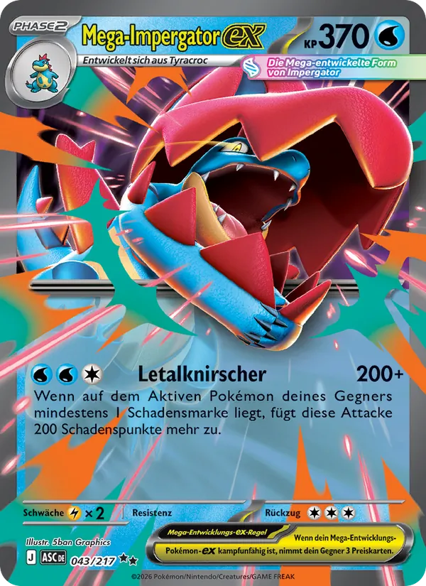 Mega Impergator ex (ASC 043)