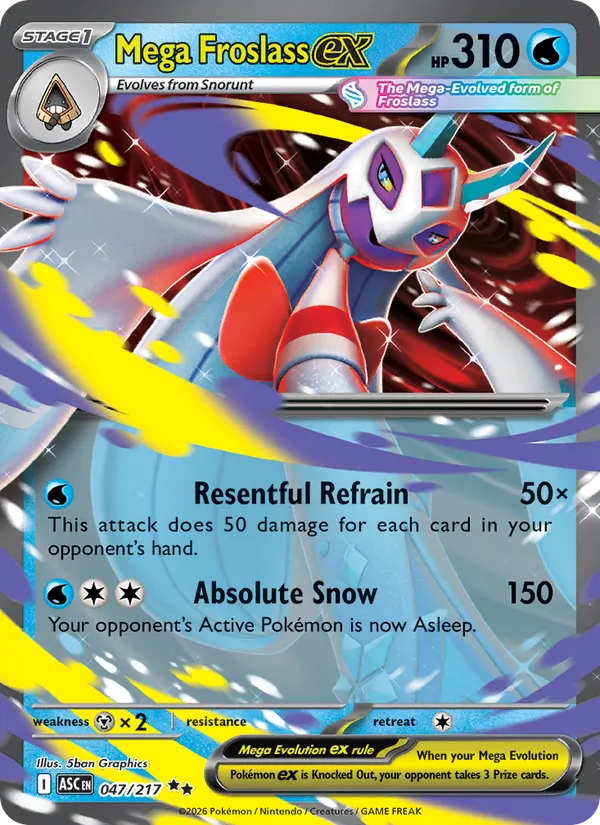 Mega Froslass ex (ASC 047)