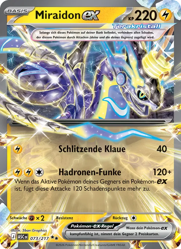 Miraidon ex (ASC 073)