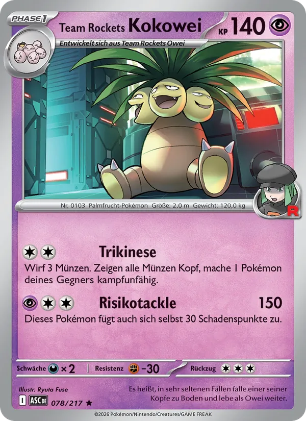 Team Rockets Kokowei (ASC 078)