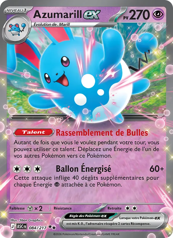 Azumarill ex (ASC 084)