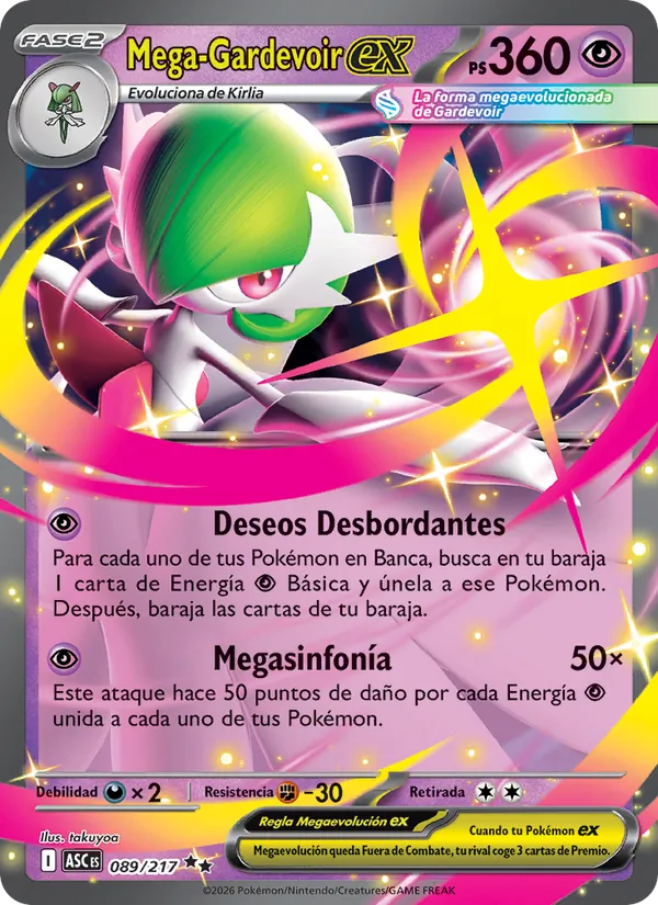 Mega Gardevoir ex (ASC 089)