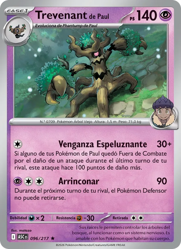 Trevenant de Paul (ASC 096)