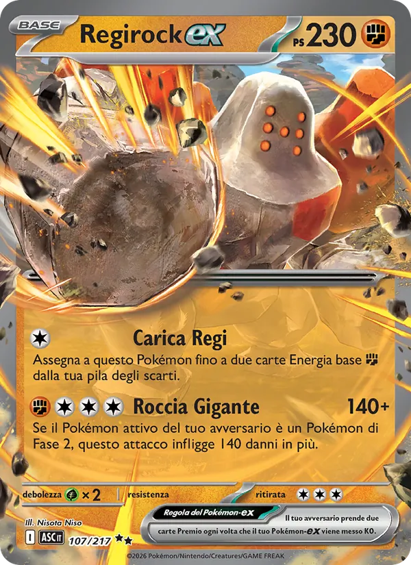Regirock ex (ASC 107)
