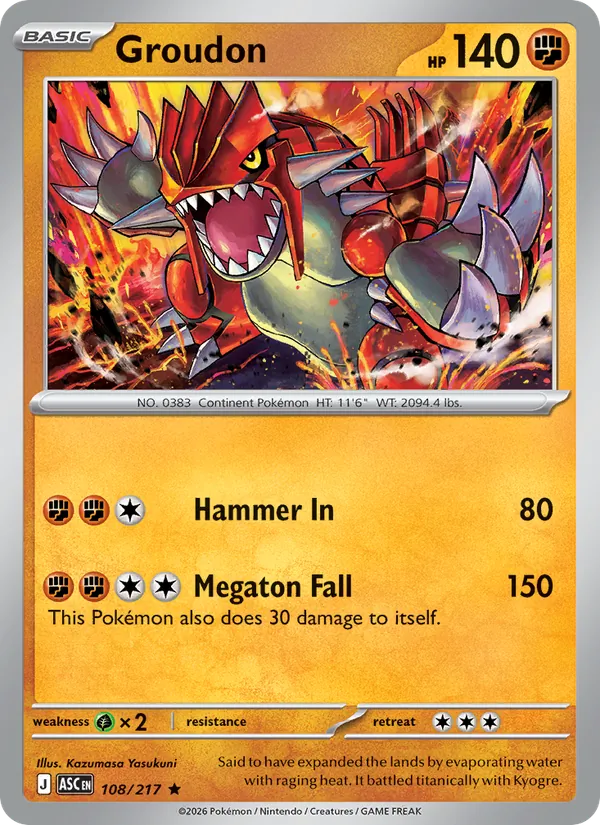 Groudon (ASC 108)