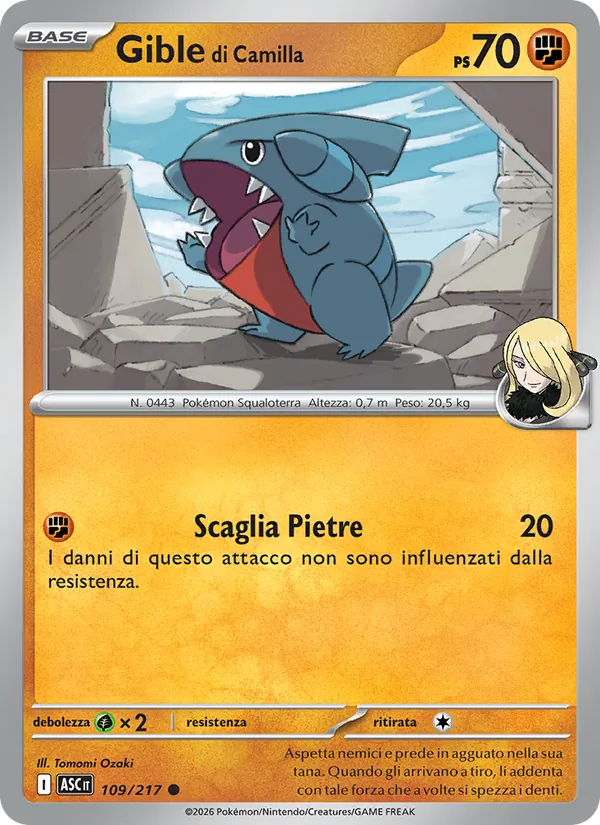Gible Di Camilla (ASC 109)