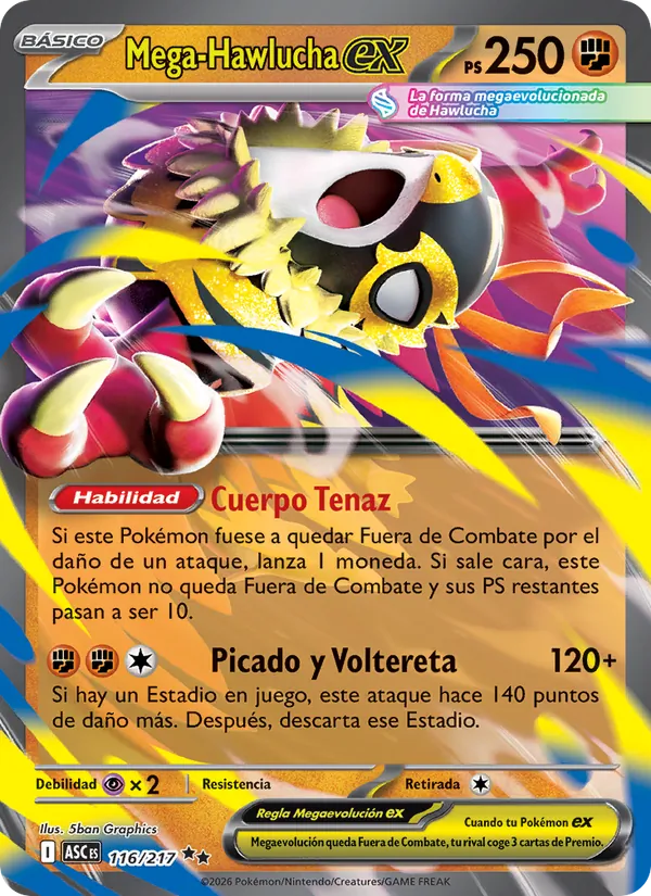 Mega Hawlucha ex (ASC 116)