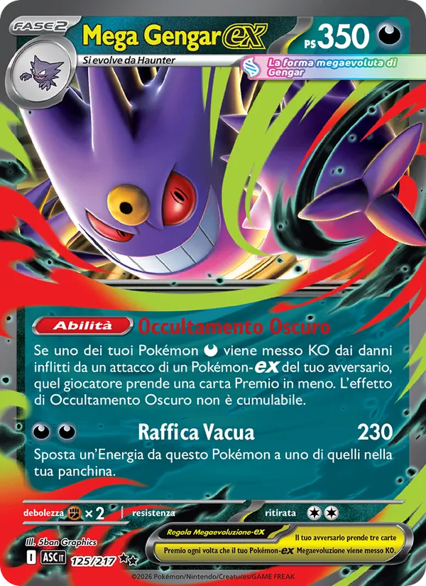 Mega Gengar ex (ASC 125)